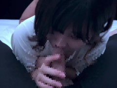 彼女の濃厚フェラとお掃除フェラ最後にごっくん♡口内射精 - Screenshot 1 of 16 - Japanese Blowjob