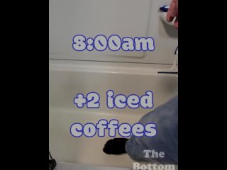 vertical video, diaper pee, diaper, fetish