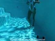Preview 6 of Camsoda - Amateur Teen Masturbates Underwater With Favorite Dildo