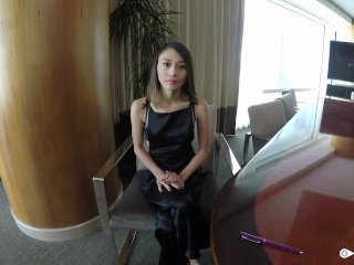 Sexy Asian Jasmine Grey Goes The Extra Mile To Get The Job screenshot number 0