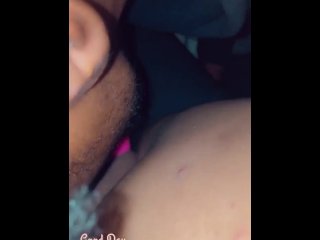 ebony, big ass, pussy licking, vertical video