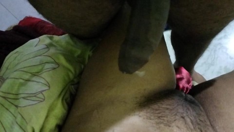 After fucking my gf Cum shot 