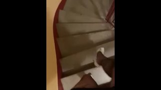Лестница на высоком каблуке 