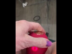 Hot squirter while masturbating