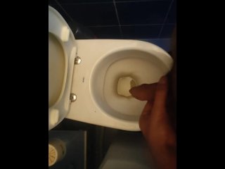 Young male piss