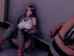 Futa Fucks Tifa Lockhart Blowjob Fucked Against Wall Final Fantasy Uncensored Creampie Hentai