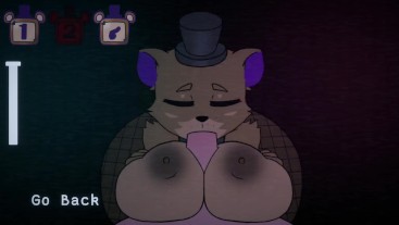 Пять ночей в FuzzBoob's Пушистая девушка FNAF в цилиндре
