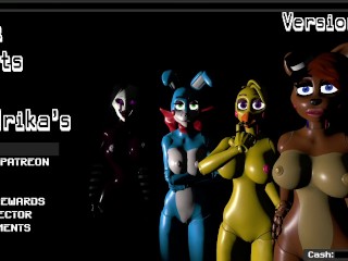 Fuck Nights at Fredrika's Update 0.18 -v2022-04-02 FNAF Watchman com Um Boné De Beisebol