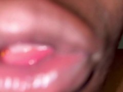 Vore / mouth fetish - This strawberry had no chance 