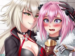 [ASMR] Dommy Mommy Surprises a Cute Femboy_M4F Strangers to Lovers_Moans Kissing