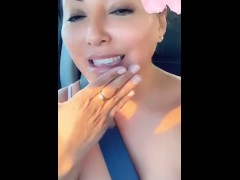 Driving Topless FULL VIDEO AVAILABLE ON ONLYFANS: THEONLYKIARAMIA