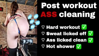 Cleaning Ass Servitude Bondage BDSM Slave Mistress Chastity Femdom Workout