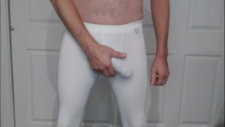 穿着透明紧身裤玩弄我的肥鸡巴