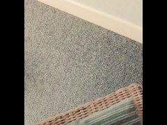 Irish milf fucks her wet pussy in the mirror legs spread! 🇮🇪 ☘️ 🇮🇪