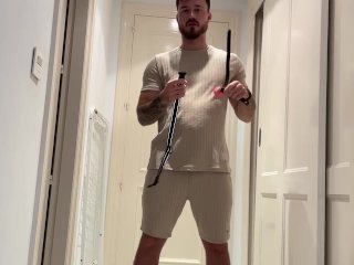 Pup play - boyfriend transformed to pup cuckold