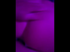 Hott Blonde with big ass fucked in a pussy sucking a dildo