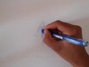 Preview 2 of X ART HD PASSION-HD fingers drawing tutoria Pencil drawing technique