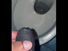 Best pissing at the gym bathroom uncut cock best hot long foreskin 