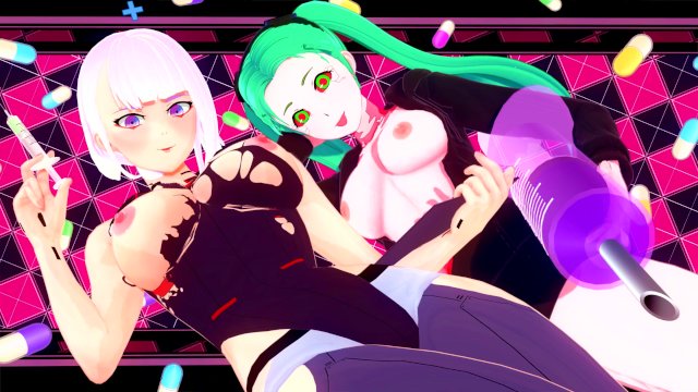 LUCY AND REBECCA WANTS YOUR DICK 😍 CYBERPUNK EDGERUNNERS HENTAI