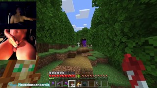Playing Minecraft naked Ep. 13 Mining with WITHER power