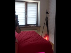 DOMINATRIX ANNETTE TRYING UNDERWEAR. SEXY UNDERWEAR. STOCKINGS HEELS
