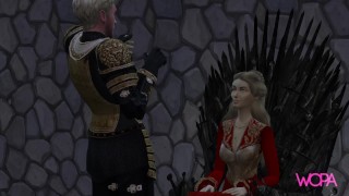 Jaime comiéndose a su hermana Cersei - JUEGO DE TRONOS