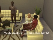 Preview 6 of Mega Sims- Cheating wife cheats on cuckold husband with 4 BBC (Sims 4)