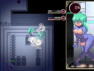 Mage Kanades Futanari Dungeon Quest hentai game with cyber girls