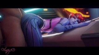 Widowmaker Bending Over And Sticking It In