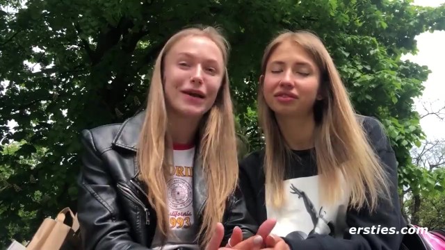 Ersties: Hot Blonde Girls Enjoy Lesbian Sex Together