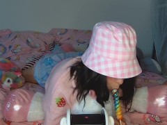 Lollipop sucking ASMR Popsicle
