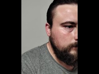 big beard, fetish, beard, vertical video