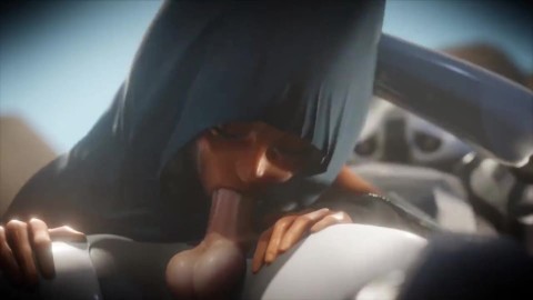 Ahsoka Tano soplando a un soldado Strom