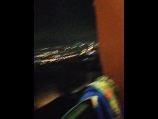 I am jerking outside to nigth