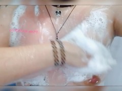 I soap my tits in the shower  - Screenshot 8 of 16 - Belle Delphine