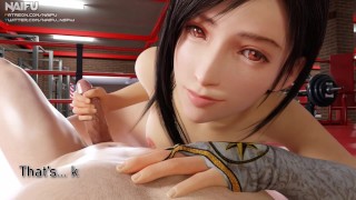 Hentai JOI Tifa's Initiation Part I Voiced Gangbang Fully Animated Gangbang Multiple Cumpoints