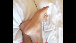 Ebony pieds et jambes 