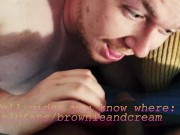 Preview 1 of When Brown Chaser FUCKED white CHUB and cream a hefty load while working out