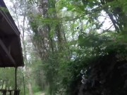 Preview 1 of Real couple outdoors blowjob GET COUGHT