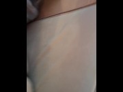 Preview 2 of Vibrator Taped To My Thighs Makes Me Cum