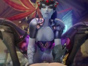 Preview 4 of Widowmaker Is The Best Cock Rider Know To Man