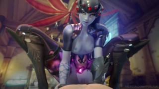 Widowmaker es el mejor jinete de polla que conoce el hombre