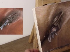 JOI OF PAINTING EPISODE 66 - Thigh and Ass Final Layer