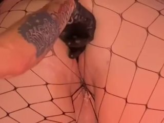 SpiderMitten Takes Two Fingers in Her Tight FatAss
