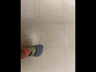 One Sock on and one Sock off Foot Fetish