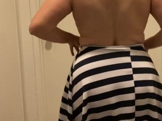 humiliated woman, big tits, masturbate, big ass