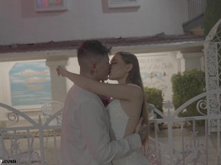 Newlywed couple first time making love screenshot number 2