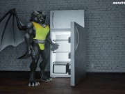 Preview 6 of Dragon Daddy Muscle Growth Drink Animation