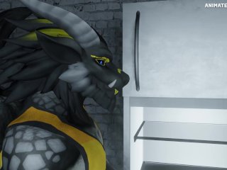 Dragon Daddy Muscle Growth Drink Animation