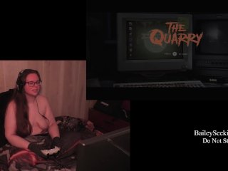 the quarry, naked gamer girl, fetish, video games